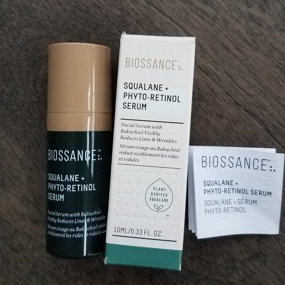 BIOSSANCE Squalane Phyto-Retinol serum 10 ml